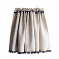 thumbnail image 5 of Kitchen Window Curtains Linen Cotton Half Short Curtain,Blackout Short Curtain,Rod Pocket Bistro Curtain, Half Window for Home Decor, 5 of 7