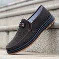 thumbnail image 5 of ZTTD Men's Shoes Fashion All Season Men Casual Shoes Flat Non Slip Lightweight Cloth Upper Spring Color Comfortable Slip On Simple Style, Sizes 39-44, 5 of 5