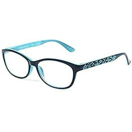 Foster Grant Cat Eye Blue Light Glasses Tortoise Teal