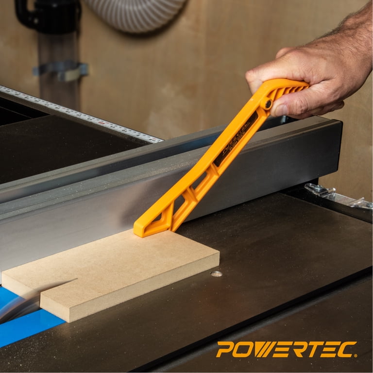 4-Piece Woodworking Safety Kit - Feather Board, Push Stick, Push Blocks For Table Saw, Router, Jointer
