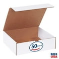 thumbnail image 2 of BOX USA BML1093 Literature Mailers, 10" x 9" x 3", White Pack of 50, 2 of 8
