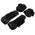 thumbnail image 1 of LOVIVER 4pcs/set Cheval Tendon Fetlock Botte Jump avant Cheval Arrière Jambe Protection Noir, 1 of 8