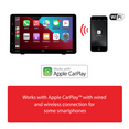 thumbnail image 6 of Dual Electronics 7" Touchscreen Portable Dash Mount Car Stereo Receiver with Wireless Apple CarPlay & Android Auto – Bluetooth, USB – DMD7W (New), 6 of 10
