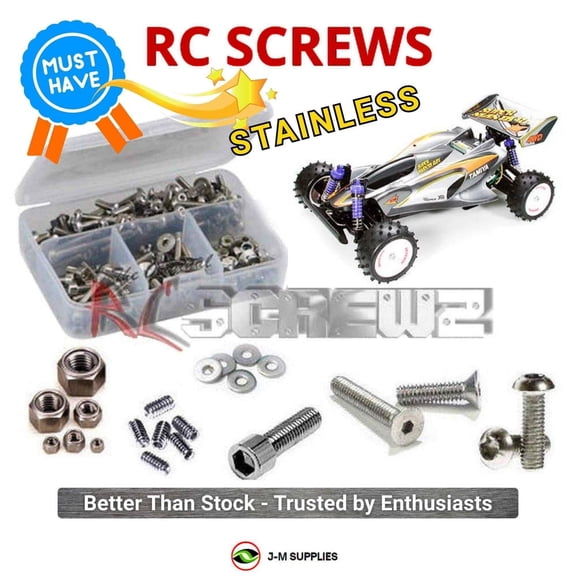 RCScrewZ Stainless Steel Screw Kit tam099 for Tamiya Neo Top-Force 1/10 Buggy (#57711) | SET