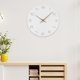 thumbnail image 4 of Relojes de nórdicos Relojes colgantes decorativos que no hacen tictac Reloj de pared silencioso pulgadas para cocina Oficina Zulema Reloj de pared, 4 of 8