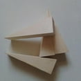 thumbnail image 4 of 3PCS Door Stop Sturdy Wooden Door Stopper Practical Triangular Wedges Heavy Duty Door Wood Stopper Household Wedge Door Holder for Home Store Use Size L, 4 of 9