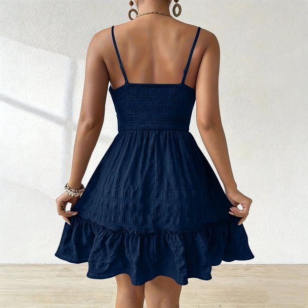 cocktail dress off the shoulder Midi Formal Sleeves spreading slowly toward the season:24_04_spring Asymmetrical Cut Out Sleeveless Color:Butter Yellow