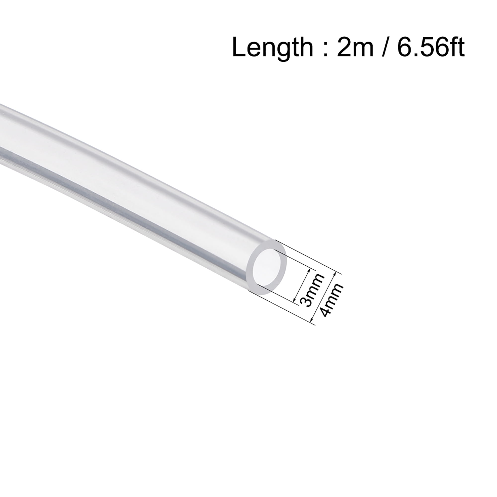 Tuyau En Silicone Flexible 9mm Intérieur / 13mm Extérieur - 2 Mètres De Long - Parfait Pour Air Ou Liquide