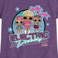 thumbnail image 3 of LOL Surprise! Dolls - Electric Dreams - Retro Vibes - Toddler & Youth Girls Short Sleeve Graphic T-Shirt, 3 of 5