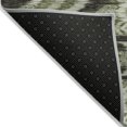 thumbnail image 4 of HomeRoots 587819 5 x 8 ft. Southwestern Washable Indoor & Outdoor Rectangle Area Rug, Olive Green & Artichoke Green, 4 of 5