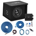 thumbnail image 1 of Skar Audio Single 8" Completo 700 W Serie SDR Subwoofer Paquete de graves – Incluye caja cargada con, 1 of 6