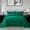 Green, variant on Blythease Oversized King Bedspread 128x120 Extra Wide, Modern & Contemporary Look, Lightweight Bedding Cover, Reversible, 5 Piece, 100% Microfiber, Navy Blue