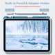 thumbnail image 3 of Funda compatible con iPad de 10.ª generación (2022) de 10,9 pulgadas con portalápices, funda protectora fina transparente, 3 of 4