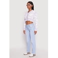 thumbnail image 3 of Women's Daisy Tufted Knit Cropped Cardigan, 3 of 4