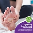 thumbnail image 3 of NEW Premium Gel Ball of Foot Cushions - Reusable Clear Gel - 1/8 Inch 1 PAIR, 3 of 8