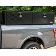 thumbnail image 3 of Buyers Tool Box 1721551 Topsider; 2 Recessed Drop Door; Powder Coated Diamond Trend; Black; Aluminum; With Mounting Hardware, 3 of 9