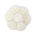 thumbnail image 1 of serony 2800 Pcs/set Perles Demi-Perles Flatback Satin Lustre Plastique pour Robe de Mariée Blanc Laiteux, 1 of 9