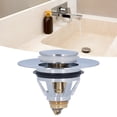 thumbnail image 3 of Desagüe Para Fregadero De Baño, Tapón De Drenaje Resistente Y Duradero, Bien Conectado, Antideslizante, A Prueba De Herrumbre Para Lavabos Para Baños, 3 of 8