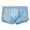 Blue, variant on PBFRDSJ Men's Lace Boxer Underwear Breathable Soft Mid Rise Bikini Underpants Mesh Sheer Up Boxer Briefs for Home Lounge