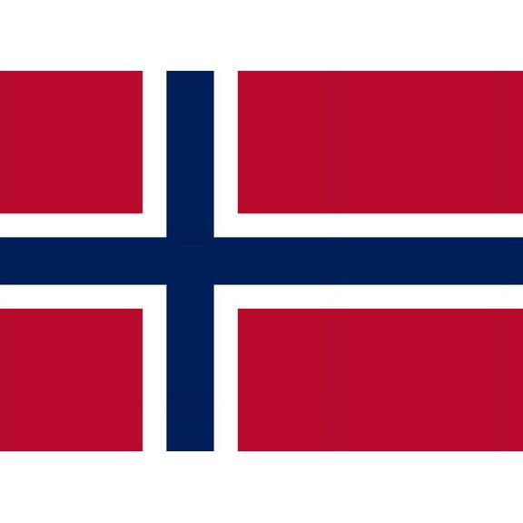 Y H M National Flag Norway Flag 3 x 5 feet Bunting For Marine Industrial Use