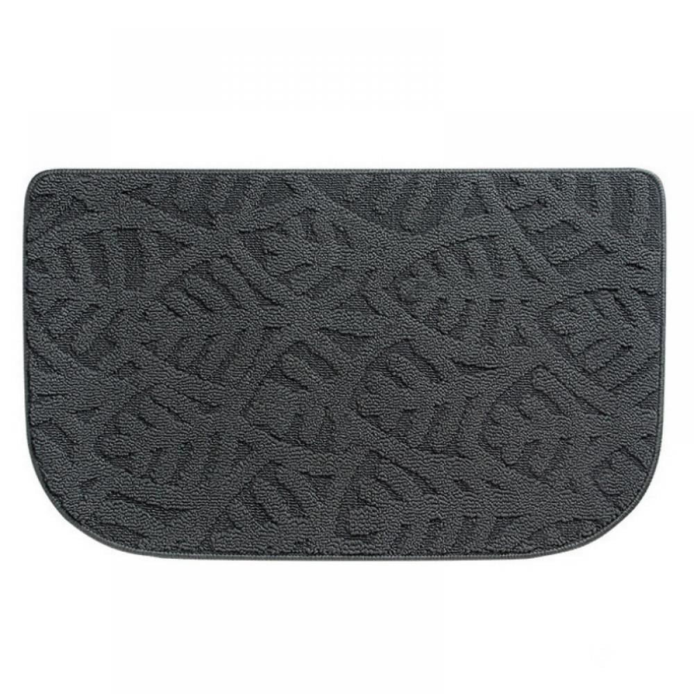 Details about   Mud Stop 18" x 28" Super Absorb Floor Mat Black & White 