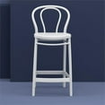 thumbnail image 2 of Compamia Victor Contemporary Resin Indoor Outdoor Counter Stool - Set of 1, White, 2 of 6
