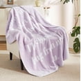 thumbnail image 2 of Get Well Gifts for Women - After Surgery Blanket with Inspirational Words Sympathy Gift for Elderly Adults Hug Soft Fleece Healing Blanket Blue 50x60 Inch, 2 of 5