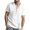 AB1380 White, variant on Mens T Shirts Solid Color Short Sleeve Drawstring Hooded Fashion Comfortable Man Summer Vacation Party Outfits Navy Size Xxl