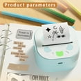 thumbnail image 1 of BELOVING Mini Sticker Printer Portable Sticker Maker for Journal Study Notes Pictures, 1 of 10