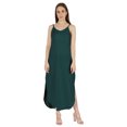 thumbnail image 1 of Inkmeso Robe d'Été Unie Aguichant pour Femmes à Bretelles Spaghetti Décontractée de Plage et de Villégiature Robe Maxi, 1 of 7