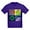 Purple, variant on CafePress - Play Doh Characters T Shirt - Dark T-Shirt Kids XS-XL