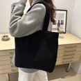 thumbnail image 2 of MDUKONU Women Plush Shoulder Bag Large Tote Handbag Purse Shopping Dating Bag, 2 of 4