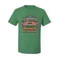 thumbnail image 2 of Wild Bobby, Southern By Birth Christian By Choice Inspirational/Christian Men's Graphic T-Shirt, Kelly, X-Large, 2 of 3