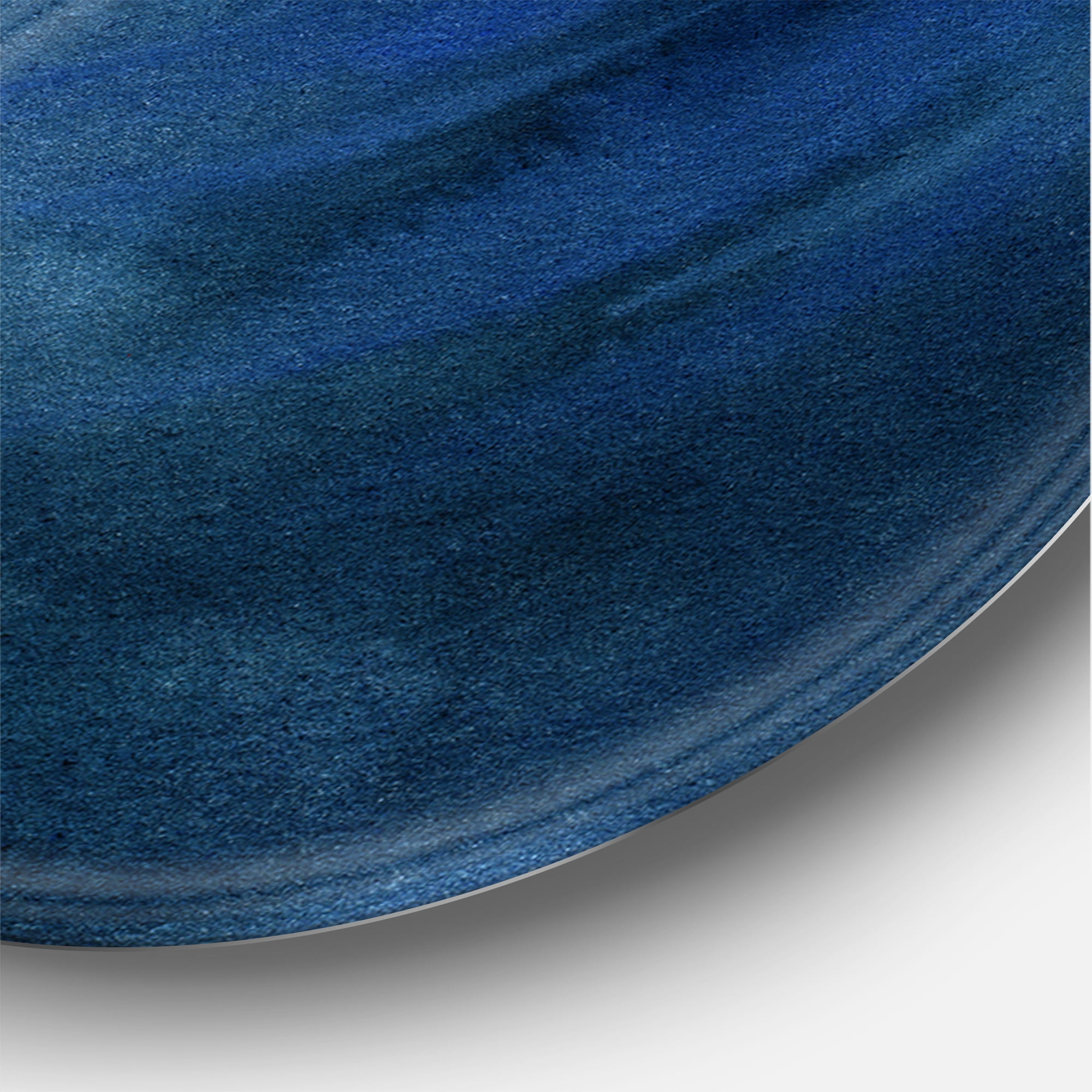 Designart 'Aquatic Underwater Compostion' Nautical & Coastal Circle Metal Wall Art 36x36 - Disc of 36