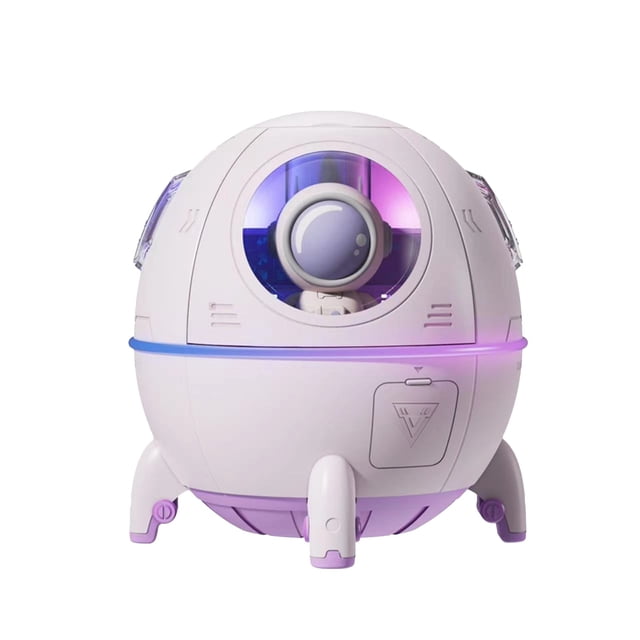 Boovnll Humidifiers for Bedroom, Astronaut Humidifier 220Ml Oil Diffuser Led Light Usb Sprayer Gifts Astronaut Humidifier, Humidifier