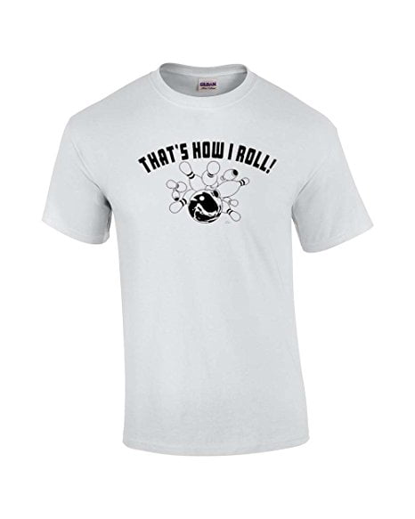 Storm Men's T-Shirt Bowling Shirt Tagless 100% Charcoal Heather White 