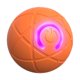 thumbnail image 1 of Juguete interactivo para perros, masticable, entrenamiento, salto inteligente, mantiene a la mascota ocupada, recargable por USB naranja, 1 of 9