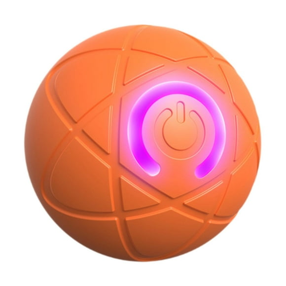Bola de juguete para perros interactiva Smart Funny USB recargable para Kitty y Puppy Kitten naranja