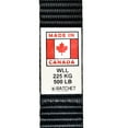 thumbnail image 6 of eRatchet 1" Tie-Down Cam Buckle Strap w/ S-Hooks | 1,500 Lbs. Breaking Strength | Cargo Straps for Flatbed, Trucks, and Trailers (2 Pack) (15 FT, Black), 6 of 8