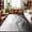 Black, variant on Teal Blue Ombre Washable Round Area Rug 5 ft, Abstract Modern Gradient Ripple Soft Non Slip Rugs Stain Repellent Indoor Felt Carpet for Living Dining Room Bedroom Home Office
