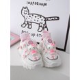 thumbnail image 2 of Cartoon My Melody Knob Button Laces Sneakers | Kuromi Girls Casual Shoes | Hello Kitty Cinnamoroll Cute Sport Shoes, 2 of 18