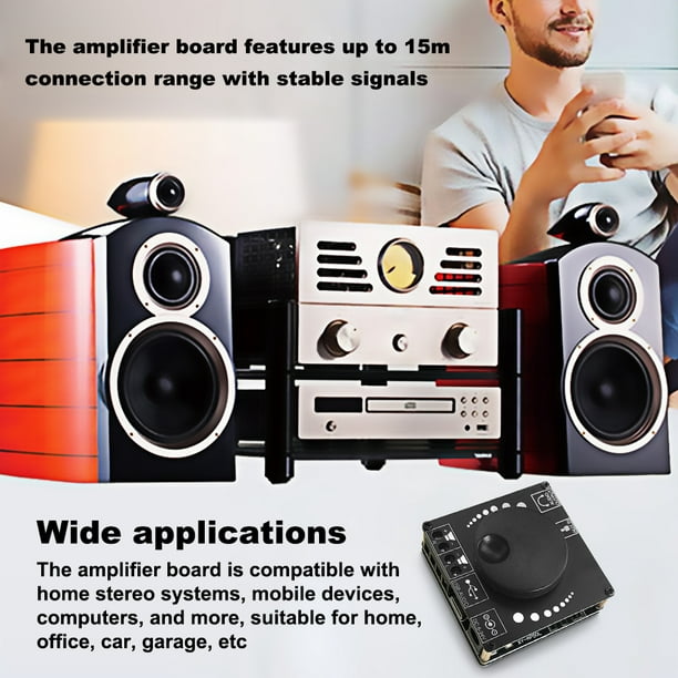 Récepteur sans fil Bluetooth pour votre amplificateur ou enceintes  amplifiées