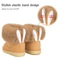 thumbnail image 5 of Toddler Snow Boots Girls Winter Boots,Brown B,9 Toddler=CN28, 5 of 7