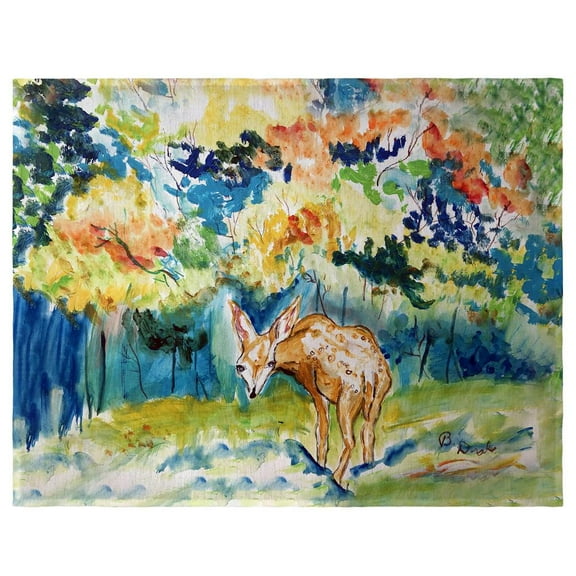 Betsy Drake Interiors Fall Fawn Place Mat Set of 4