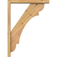 thumbnail image 3 of Ekena Millwork 3 1/2"W x 22"D x 30"H Olympic Block Smooth Bracket w/ Offset Brace, Western Red Cedar, 3 of 25