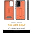 thumbnail image 2 of Caseborne ArmadilloTek V Compatible with Samsung Galaxy A52 5G Case (2021 Release), Military Grade Full-Body Rugged with Built-in Kickstand [Screenless Version] - Orange, 2 of 5