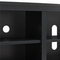 thumbnail image 3 of Mainstays Parsons TV Stand for TVs up to 50", Black Oak Finish, 3 of 11