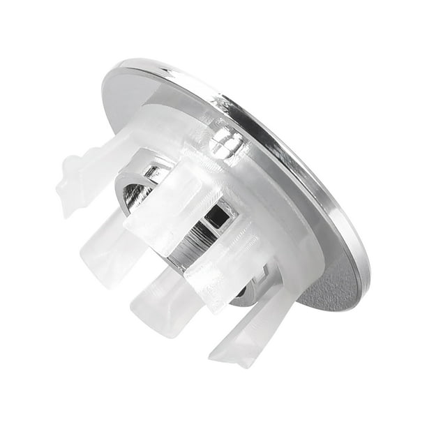 Sink Overflow Cover Kitchen Basin Trim Round Hole Caps Insert Spare