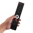 thumbnail image 1 of Controlador remoto de televisión, control remoto de televisión portátil negro de reemplazo, botón grande duradero para en-33922a tv, 1 of 7