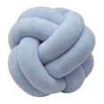 thumbnail image 3 of Cojín de felpa con bola de nudo, juguete para regalo, decoración para el hogar, la habitación, el sofá, la oficina, decoración del sofá (3 colo Azul Baoblaze bola de almohada de nudo, 3 of 7